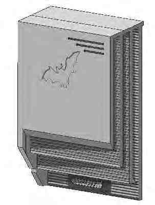 Bron: Schwegler De nieuwe Schwegler 1FTH-kast bevat drie compartimenten. Bij montage op een muur of ander oppervlak onstaat een vierde compartiment.