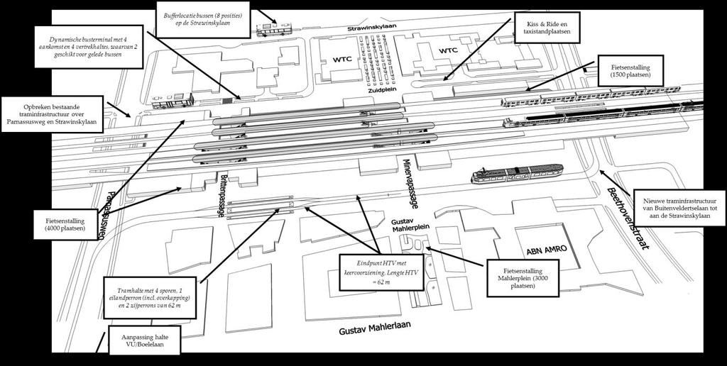 De ruwbouw van de hoofdrijbaan van de noordelijke tunnel duurt circa 2 jaar, gevolgd door een afbouwperiode van eveneens circa 2 jaar (inclusief openstelling).