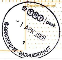 (Opgeheven: na november 2010) (adres in 2007: eigen vestiging Postkantoren BV) S-GRAVENHAGE - BADHUISSTRAAT # 1