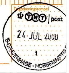 Hobbemastraat 192 (Schildersbuurt-Noord) Status 2007: Postkantoor