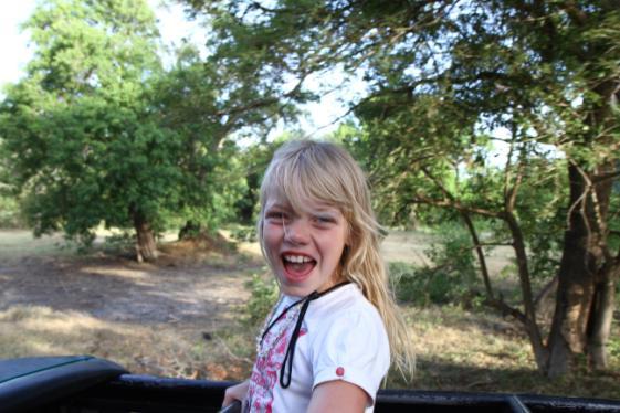 Daarna was het flink doorrijden naar het nationale park waar we op safari zouden gaan op zoek naar de olifanten.