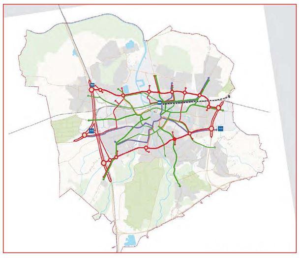 DRUKKE WEGEN GEMEENTE BREDA Voor de gemeente Breda worden de