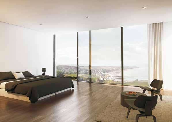 RB Glass Glasbalustrade Hoge residentiële gebouwen met doorlopende glasgevels zonder balkon zijn een wereldwijde architecturale trend.
