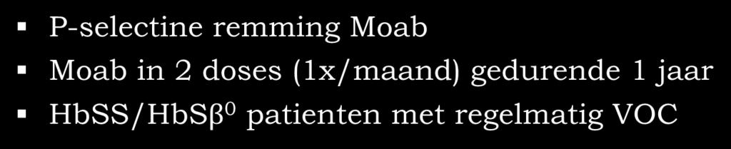 Crizanlizumab Tijd tot