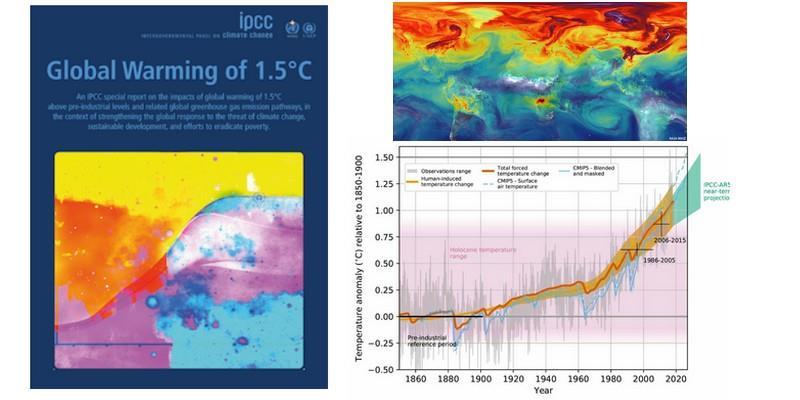 Klimaattop dec 2018 en rapport IPCC oktober 2018 Zuid Korea Intergovernmental Panel on Climate Change IPCC (rapport 8 oktober) 1,5 graden of 2 graden, het maakt uit!
