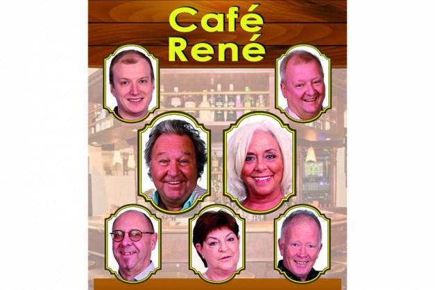 Echt antwerps theater Café René CC De Werf, Aalst woensdag 20 maart, 19u aan ons lokaal René Van Camp is plots weduwnaar geworden en ziet het leven somber in.