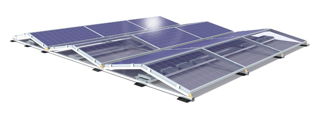 > zie pag 5-6 Deze installatiehandleiding beschrijft de installatie van unbeam Nova systemen voor de montage van zonnepanelen op platte daken.