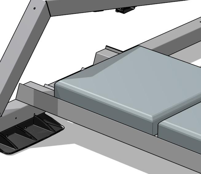 Dit voorkomt dat de panelen tussen de dragers zouden kunnen vallen. De eindklemmen van unbeam Nova zijn geschikt voor panelen van 23 t/m 46 mm dik.