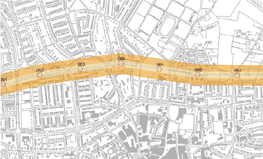 In totaal is dat vier keer gebeurd: in 2005 (correctie situatie Odijk en Leidsche Rijn); in 2006 (toevoegen door TenneT berekende verbeterde indicatieve zone voor 220 kv- en 380 kv-lijnen); in 2013