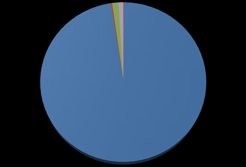 4. Gebieden met significant energieverbruik Uit de emissie inventaris blijkt dat de volgende energiestromen het meest significant zijn: Diesel: