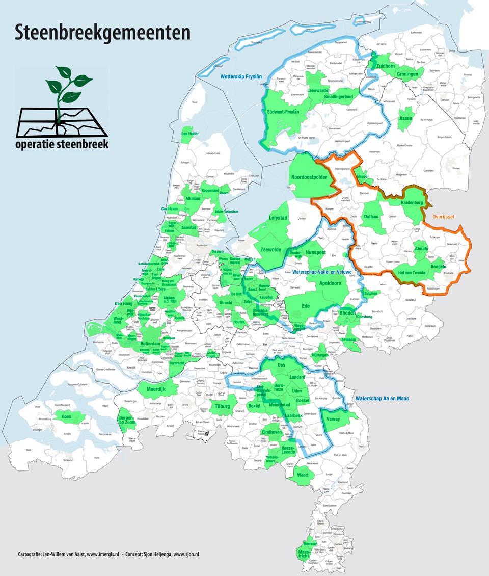 4. Aangesloten gemeenten, waterschappen en provincie Meer weten?