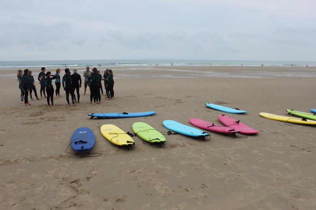 Bedankt voor uw aanvraag voor een surfstage voor 40 personen bij SurfaWhile. Aan de hand van uw opgegeven informatie hebben wij een pakket samengesteld.