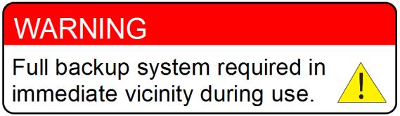 Bijlage 1: Aanpassingen van gebruikershandleiding en waarschuwingslabel op bedieningspaneel Waarschuwing over correct gebruik van kabels, op te nemen in de bedieningshandleiding van de motor van het