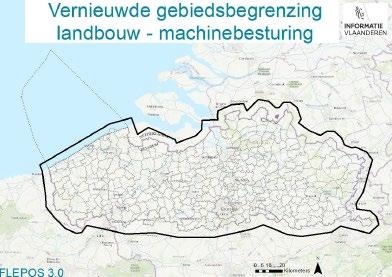 Vernieuwde gebiedsbegrenzing Opbouw CORS netwerk Flepos 2.0 vs Flepos 3.