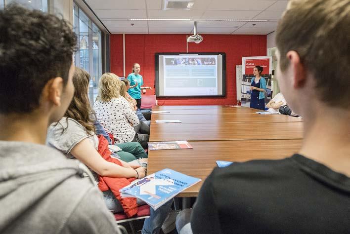 Voorlichtingen NHL Stenden* 2019 wo 22 mei do 6 juni Oriëntatiedag (Leeuwarden en Emmen) Open Middag (Leeuwarden, Emmen, Groningen en Amsterdam) Wil jij graag ervaren hoe het is om een dag te