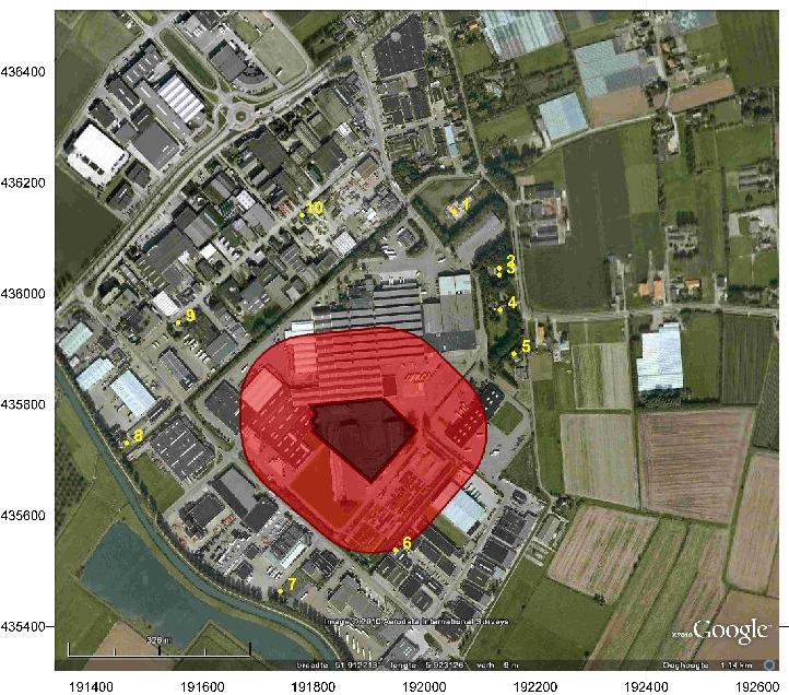 3.2. Aanvaardbaarheid stofrelevante activiteiten Van Dalen Inzake de toepassing van de VNG-handreiking voor onderhavig plangebied wordt verwezen naar de toelichting bij het bestemmingsplan ( 3.