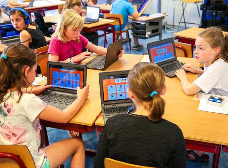 Boeiend onderwijs en goede resultaten Chromebooks en i-pads verrijken ons onderwijs ICT speelt een