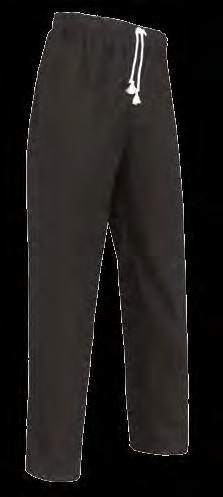 Baggy Unisex pantalon met elastiek en koord in de