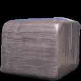 The disposable wipes are supplied in 10-kg packs. Dimensions: 38 x 40 cm NL - Zwaar absorberende kwaliteit wegwerpdoeken, draad versterkte uitvoering. Afmetingen 38 x 40 cm.
