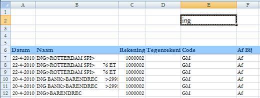 Option Explicit Private Sub Worksheet_Change(ByVal Target As Range) If Target.Row = 2 And Target.Column = 5 Then 'calculate criteria cell in case calculation mode is manual Worksheets("Mutaties").