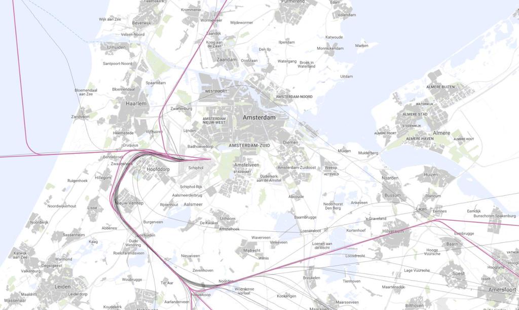 Vertrekroute 27: Buitenveldertbaan W.