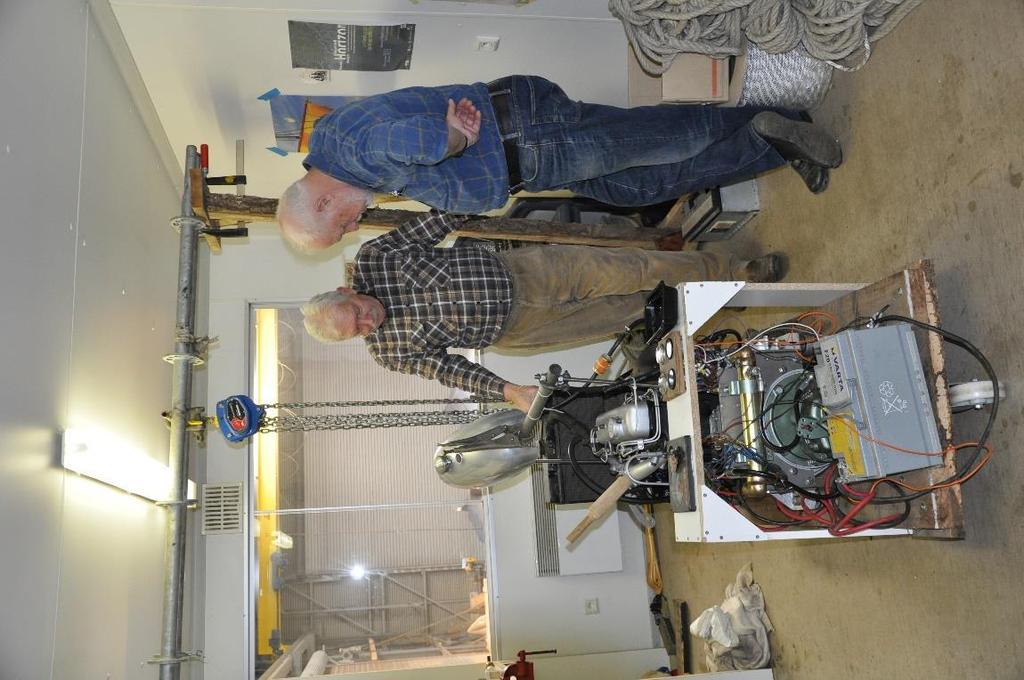 Daarom is er dan ook gewerkt aan de constructie van een botenwagen. Naar goede Tolerant traditie met gebruikmaking van gerecupereerd materiaal en de lasvaardigheden van Albert W.