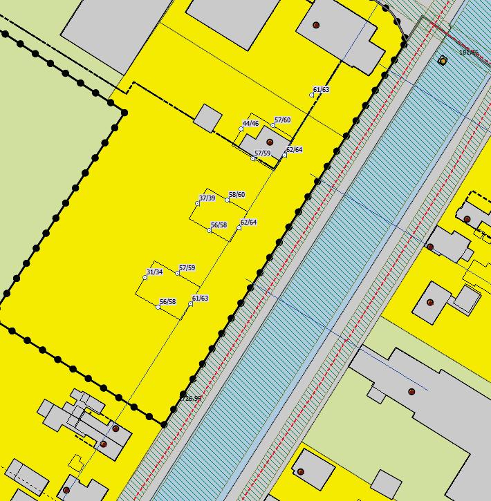 tevens een Hogere waarde (Wet geluidhinder) voor geluid vastgesteld (wegverkeerslawaai) Deze waarde is 60dB L den (inclusief aftrek art 110g Wet geluidhinder) De geluidbelasting die dan nodig is om