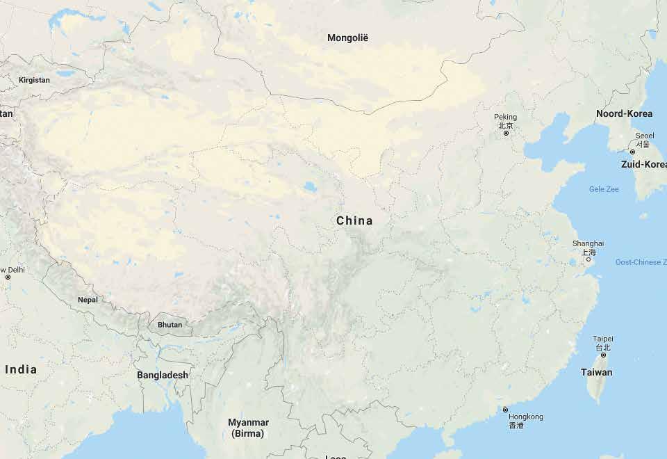 Pag. 2 China - of officieel de Volksrepubliek China is een land vol afwisseling: van de wereldsteden Beijing en Shanghai tot de rijstvelden in het zuiden en van de nomadische grasvlaktes aan de grens