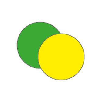 oefenen met tekenmodi normaal tekenen teken een groene cirkel in tekengebied 1 (indien je de tekenmodi niet aanpast is het ingesteld op normaal tekenen) deselecteer de groene cirkel
