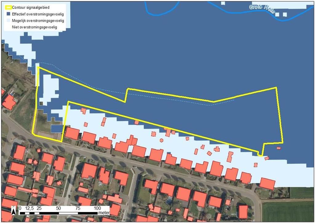 3.2 Bespreking watersysteem Het signaalgebied is gelegen in de overstromingsgevoelige vallei van de Grote Nete.