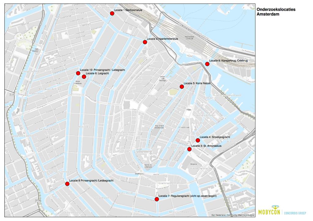 2. UITVOERING 2.1 Onderzoeksmomenten Op onderstaande dagen en tijdstippen is het onderzoek naar het gebruik van het Amsterdams binnenwater uitgevoerd.