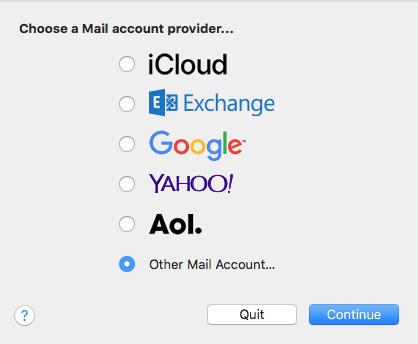 E-mailaccount instellen 1. Start de Apple Mail applicatie.