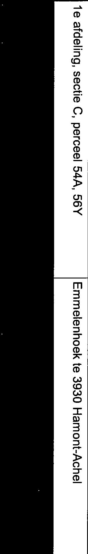 201710311/VAST INLICHTINGENFORMULIER VASTGOEDINFORMATIE 21 november2017 IDENTIFICATIE VAN DE