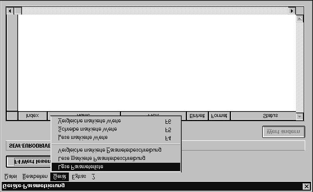 INTERBUS-interface 5 In het venster 'Device Parameterization (Geräteparametrierung) activeert u de menuregel 'Device /