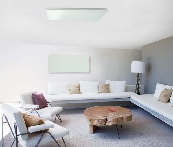 DRL E-Comfort WIST Elegant Warm en comfortabel De WIST Infraroodpanelen zijn bedoeld wand-en plafond montage, de oppervlakte temperatuur van deze panelen ligt tussen 100-110 o Celsius maximaal.