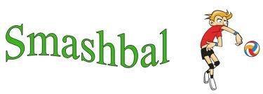 Smashbal Smashbal, een nieuw volleybalspel voor jonge jongens en meisjes, krijgt langzaam voet aan de grond in Nederland.