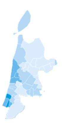 Texel BEVOLKINGSONTWIKKELING PER GEMEENTE (2015-2030) AANTAL