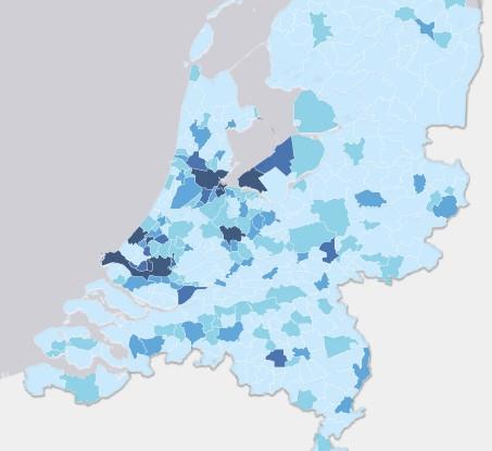 2016 4% en meer 3 tot 4% 2 tot 3% 1 tot 2% 0 tot 1% Vluchtelingengroepen 2016 2% en meer 1,5 tot 2%