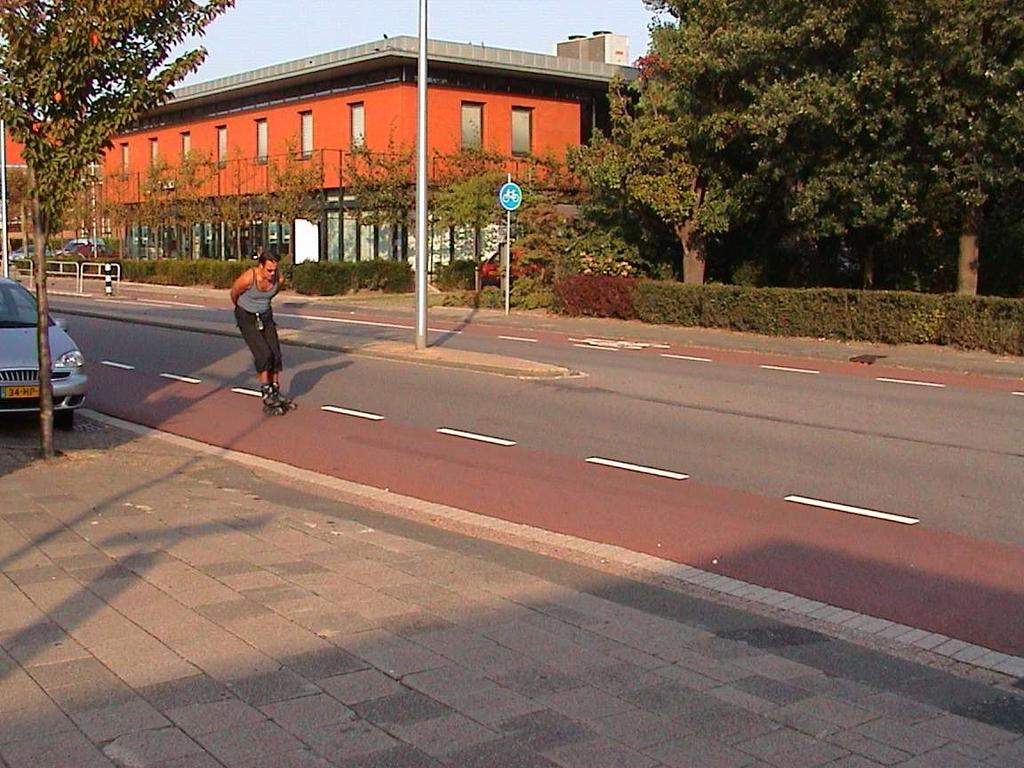 Waar moeten skaters rijden? 1.