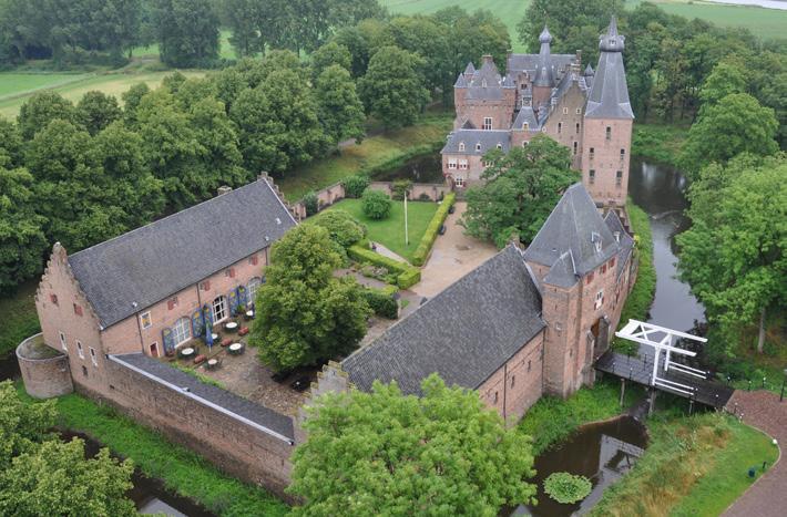 verenigingsuitje of bedrijfsuitje op kasteel Doorwerth.