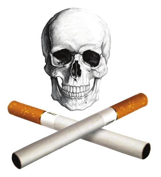 Wat zit er in een sigaret? Een sigaret bevat niet alleen nicotine, maar ook talloze andere stoffen die stuk voor stuk giftig zijn.