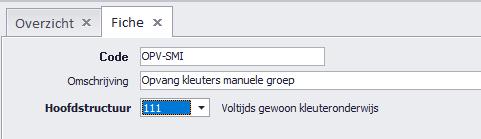 Veel scholen beiden onder 1 instellingsnummer echter gecombineerd lager en kleuteronderwijs aan, en er zal bij die kleuterklassen vaak een hoofdstructuur beginnende met 2 staan.