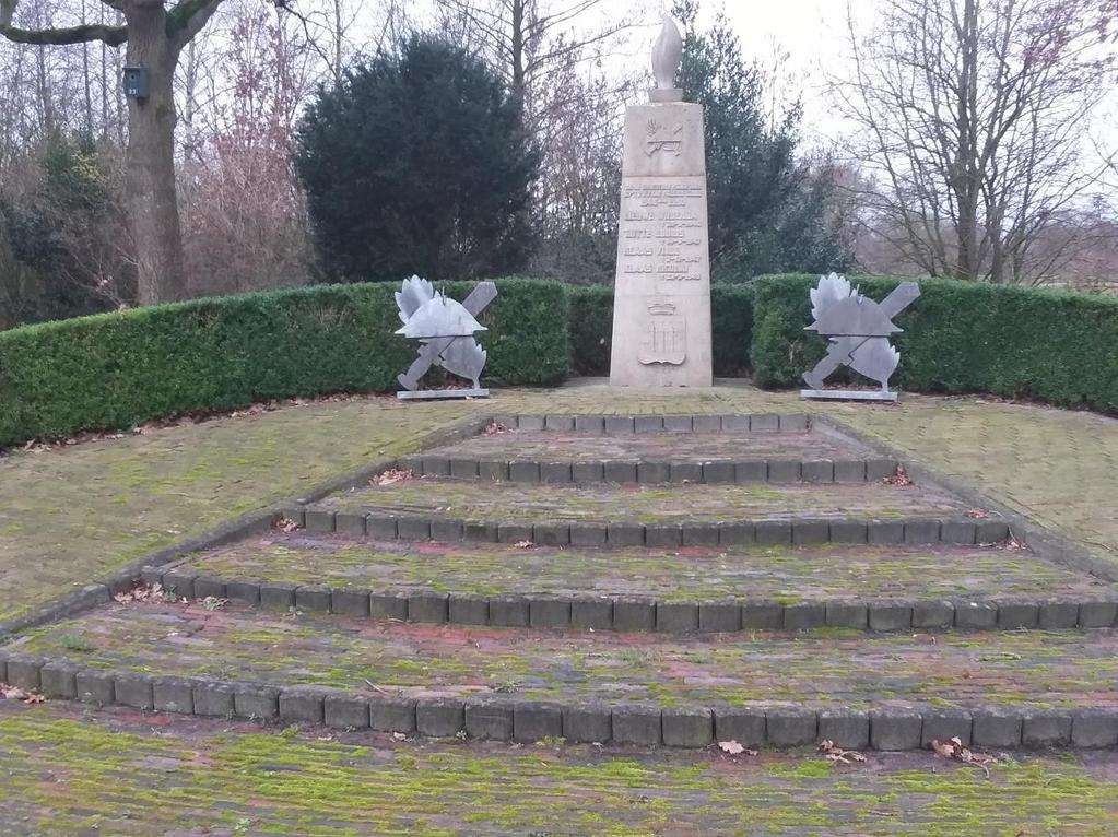 Kranshangers monument Kranshangers Deze zijn naar voren