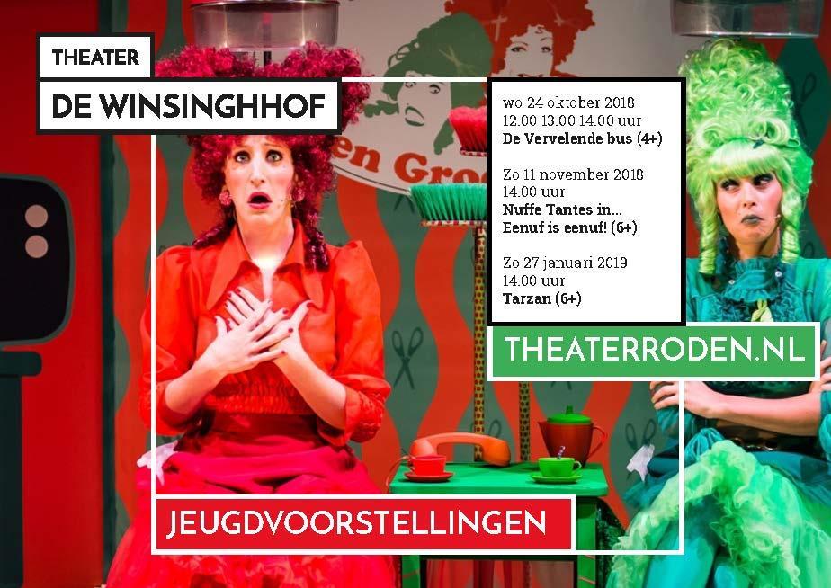 het contact met kunstmakers, kunstaanbieders en faciliteiten à la Theater & Cinema de Winsinghhof.