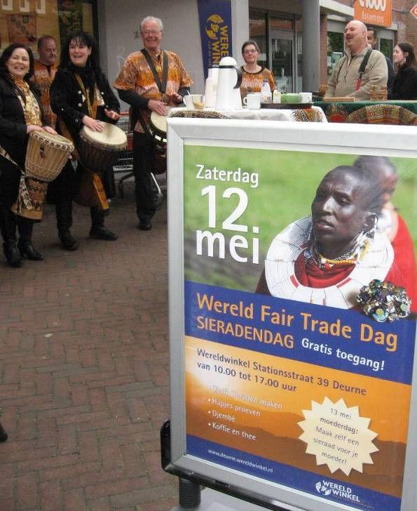 Winkelgroep In 2012 hebben onze medewerk(st)ers zich ook weer zeer ingespannen om op een voortreffelijke manier onze klanten van dienst te zijn met verkoop van fair trade artikelen binnen de
