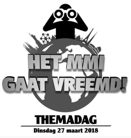 3.3 Themadag Op dinsdag 27 maart 2018 organiseren we de jaarlijkse themadag op school. Deze dag wordt georganiseerd in opdracht van de leerlingenbegeleiding.