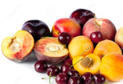 Fruitsoorten PITVRUCHTEN: Appel (Malus) Peer (Pyrus) Na de vorst feb/ mrt Kwee STEENVRUCHTEN Pruim
