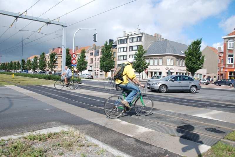 ook fietsers en voetgangers maken er