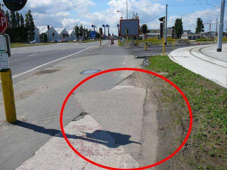 1. Verkeersplein De Bolle Dit stuk werd