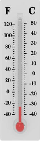 1. Het weer Hoe koud is het? Dat kun je meten. Je meet de kou met een thermometer. Als het warm is, staat de rode lijn in de thermometer hoog.